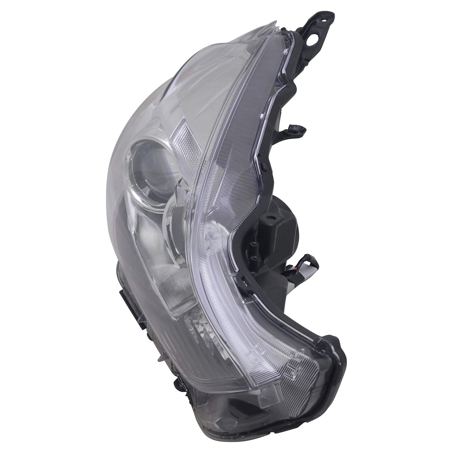 Right TYC Headlight Assembly Compatible with 2015-2018 Toyota Prius V