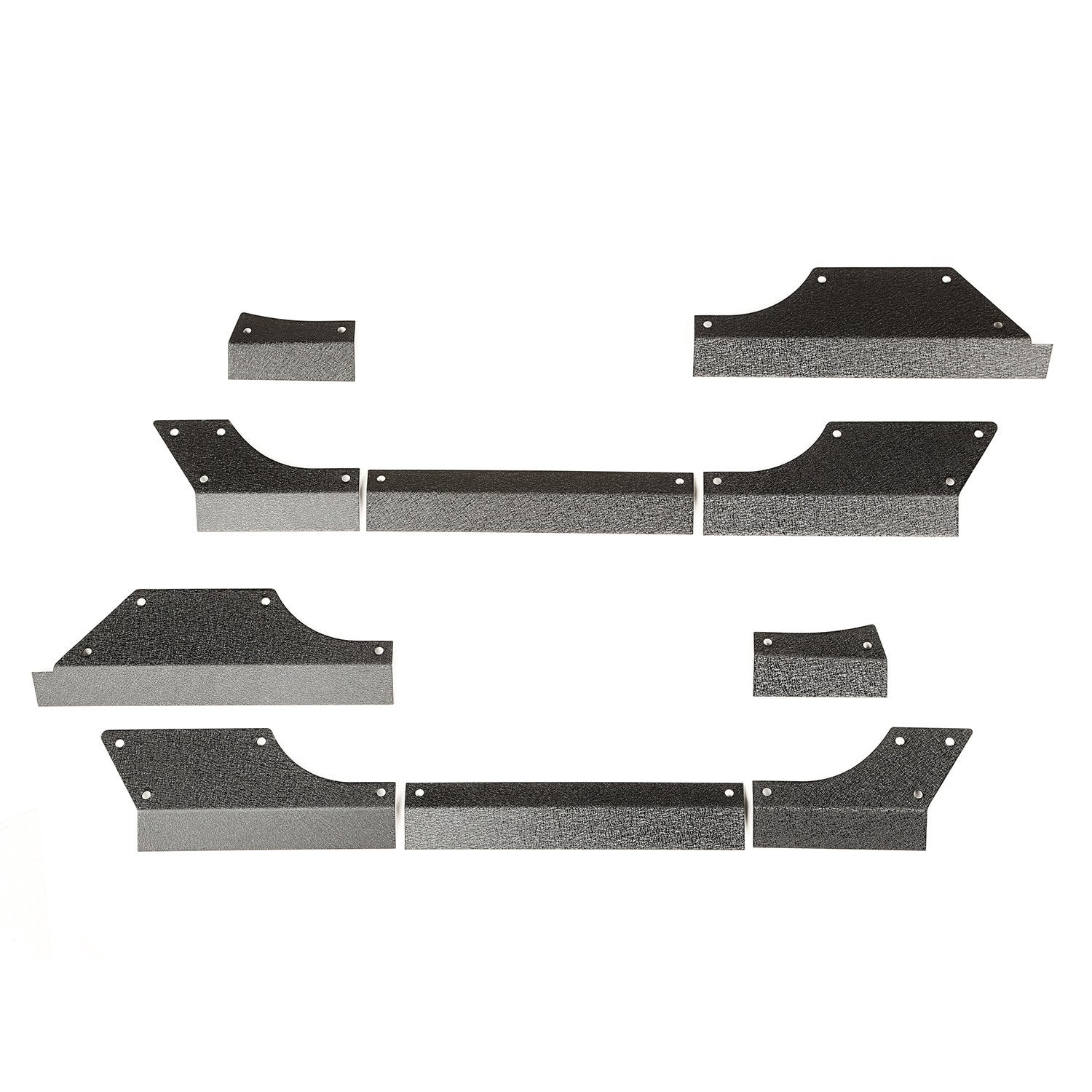 Rugged Ridge Body Armor Rocker Panel for Jeep Wrangler JK | Steel | 11615.11 | Fits 2007-2018 Jeep Wrangler JK