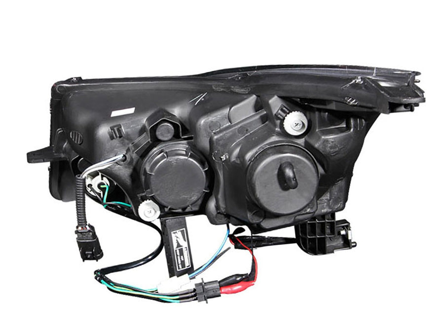Halo Anzo USA 121400 Black Projector Headlight with Clear Lens for Chevy Cruze