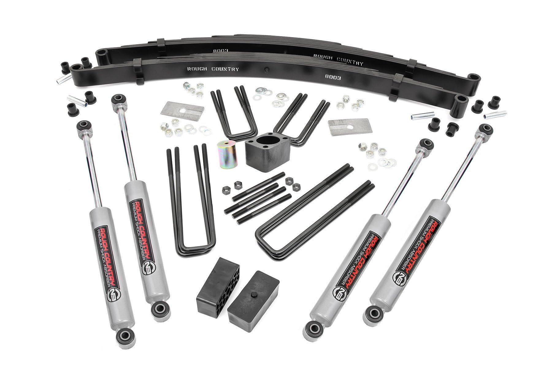 4" Lift Kit Rough Country for 1970-1974 Dodge W100/W200/W300 | Dana 60-301.20