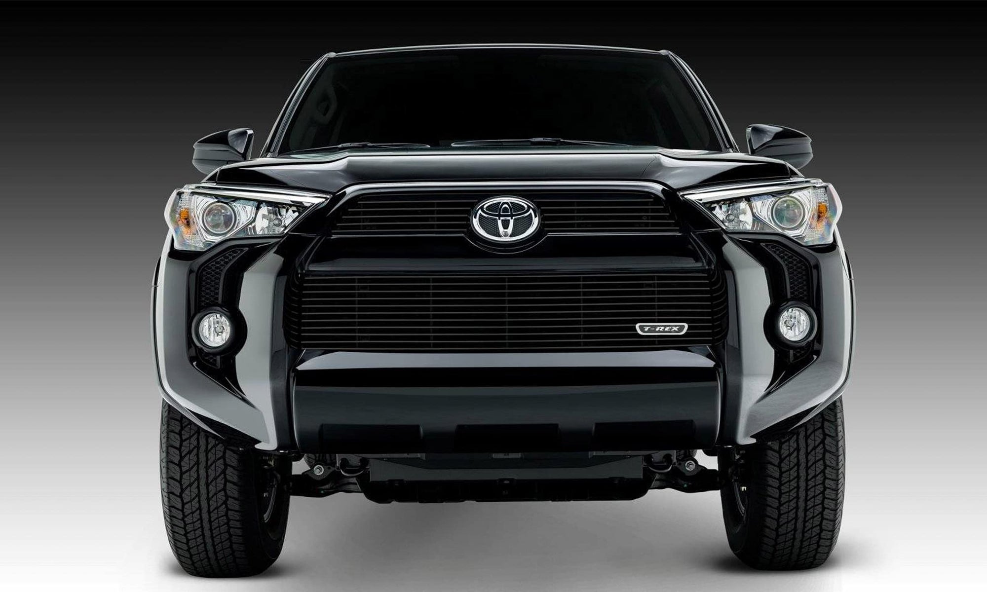 2014-2019 Toyota 4Runner T-Rex Grilles Billet Grille, Black, 3 Pc, Overlay - PN #21949B