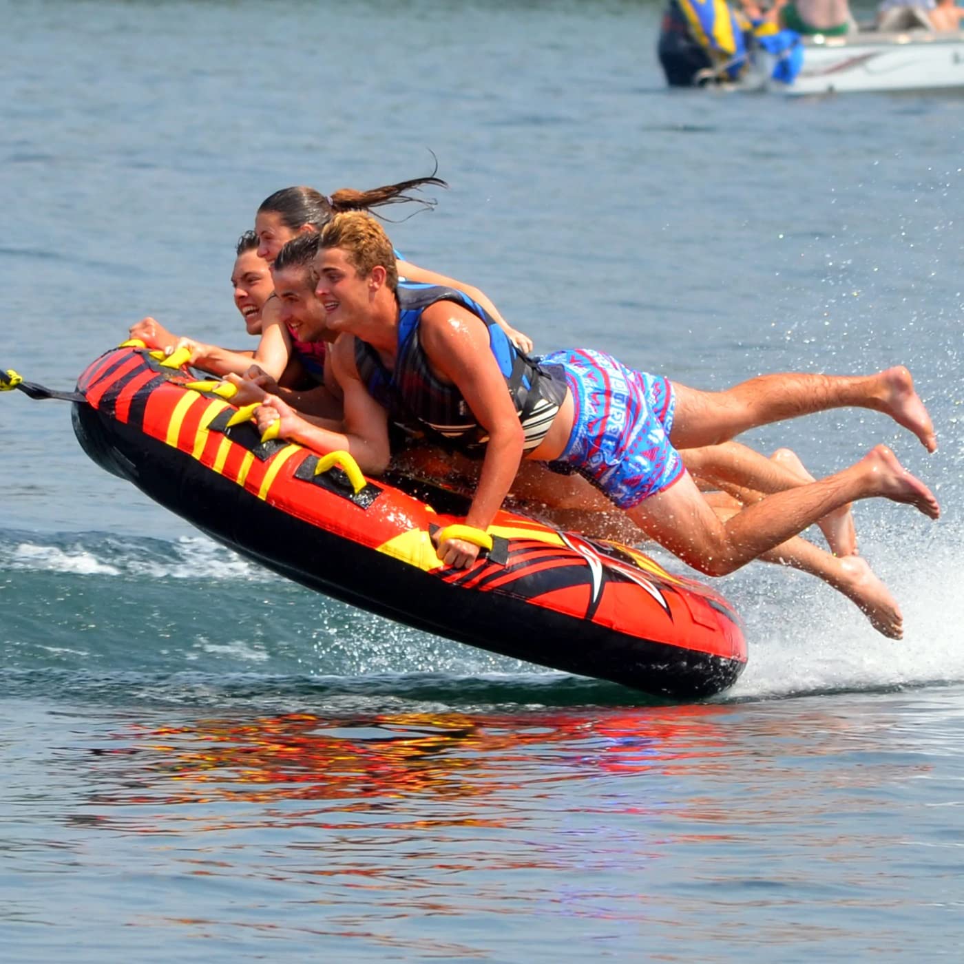 Rush Rave 4-Person Towable Tube