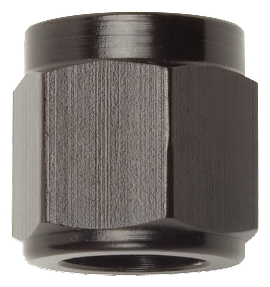 Edelbrock Russell 660563 Black -4 AN Tube Nut