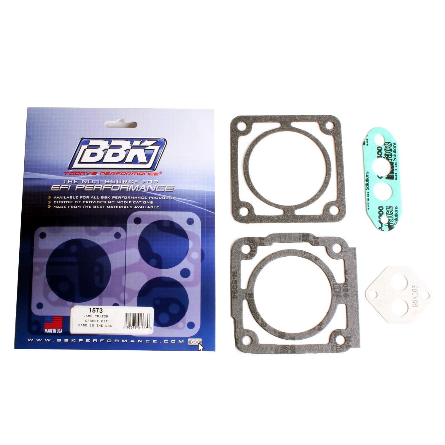 75mm BBK Throttle Body Gasket Kit for Ford 5.0L