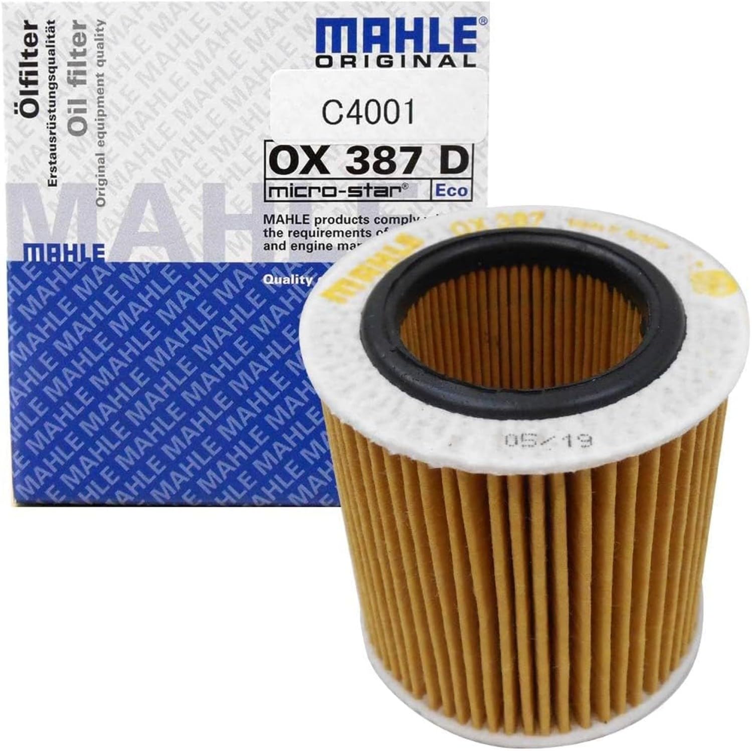 ECO MAHLE OX 387D Oil Filter