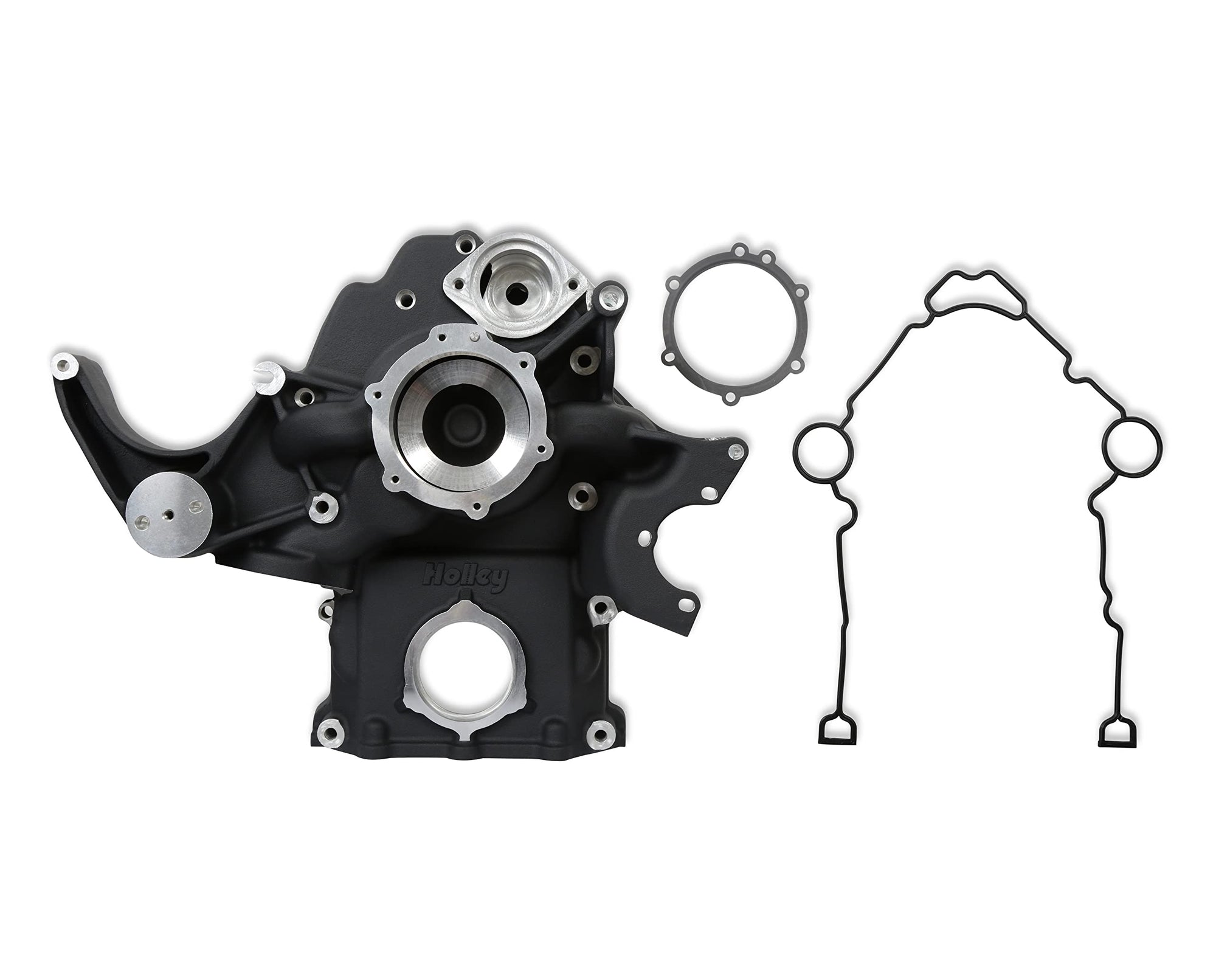 Premium Holley 20-292BK Complete Mid-Mount Accessory System - Black Finish