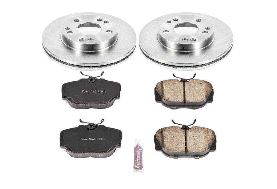 Power Stop Autospecialty KOE6677 Front Replacement Brake Kit-OE Brake Rotors & Ceramic Brake Pads
