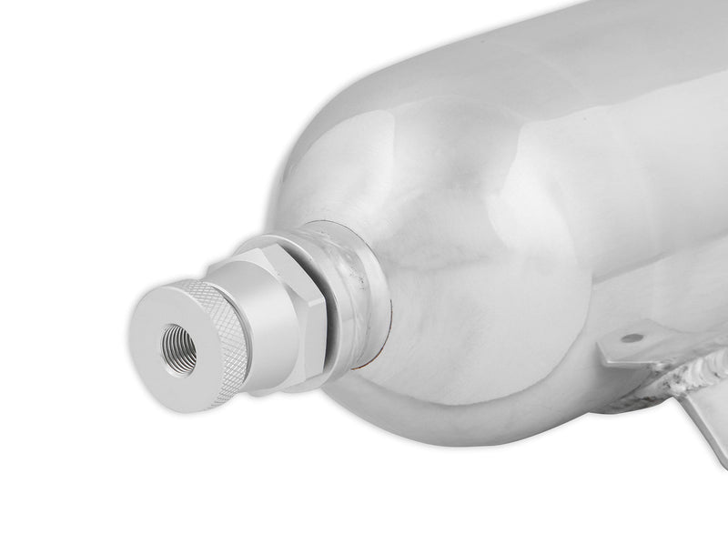 Catch Can W/An O-Ring Inlet & Filter-Clr EARL'S PERFORMANCE PLUMBING