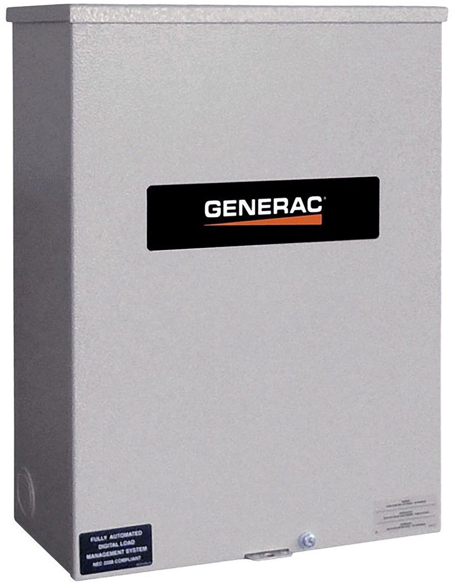 Generac 200 Amp RTSW200G3 Service Rated 120/208 3Ø - Reliable Three-Phase Power Transfer Switch for Evolution and Nexus Controllers