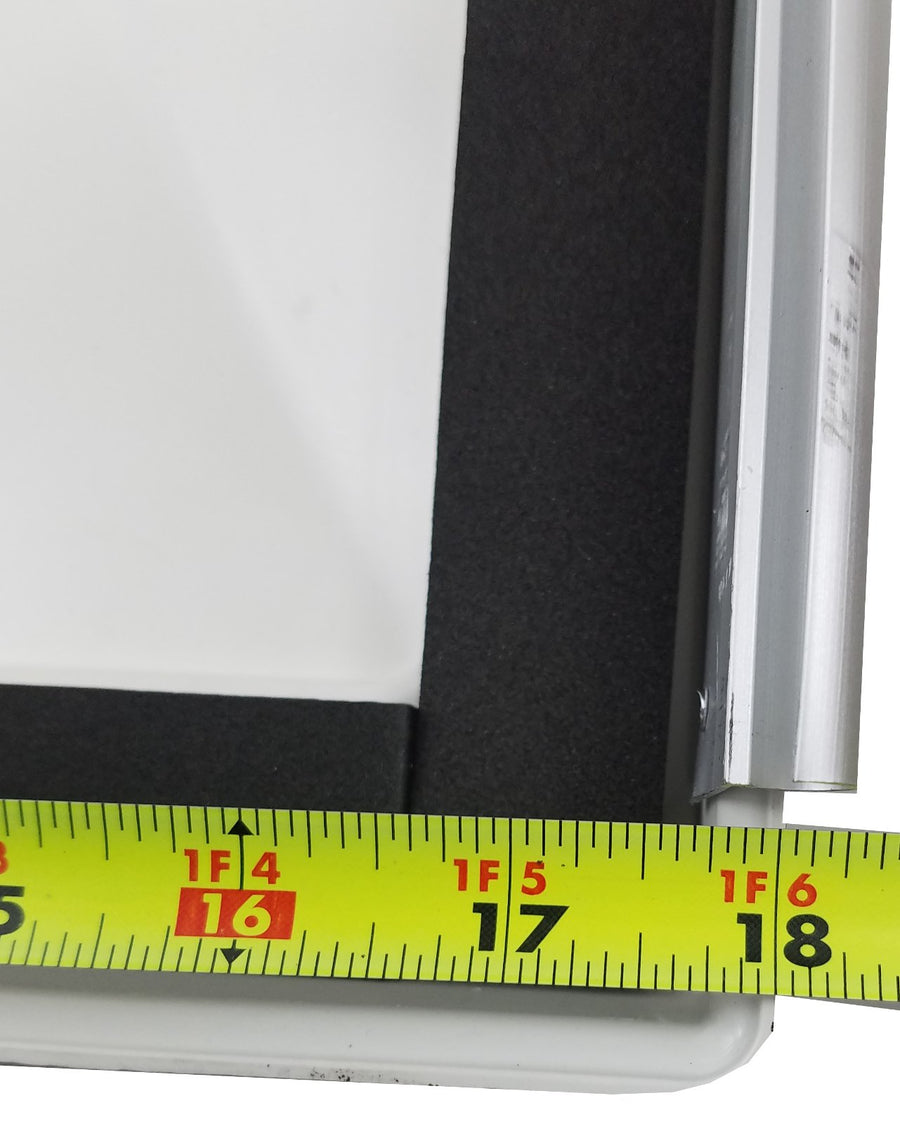 15" x 22" Opaque White Heng's Vent Lid (90008-C1)