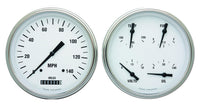 White Hot Classic Instruments Two Gauge Set WH52SLF