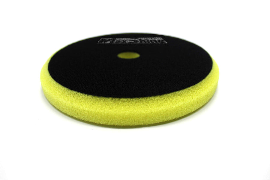 6" Maxshine Universal Yellow Polishing Foam Pad – Professional Detailing Pad for Cutting, Polishing & Finishing – Bendable, Washable & Reusable – Hook & Loop Backing