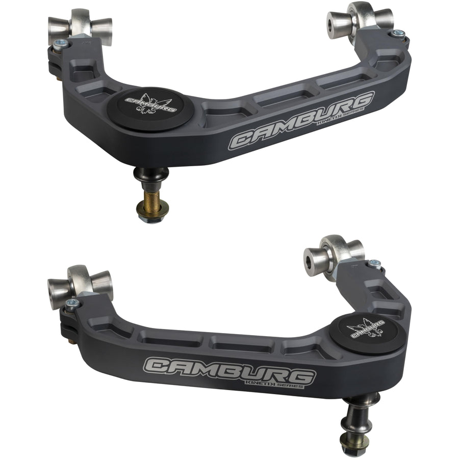 Camburg KINETIK Series Suspension Control Arm Kit CAM-110211-GRY: Gray, Compatible with 2021-2024 Ford F-150 (Excludes Raptor)