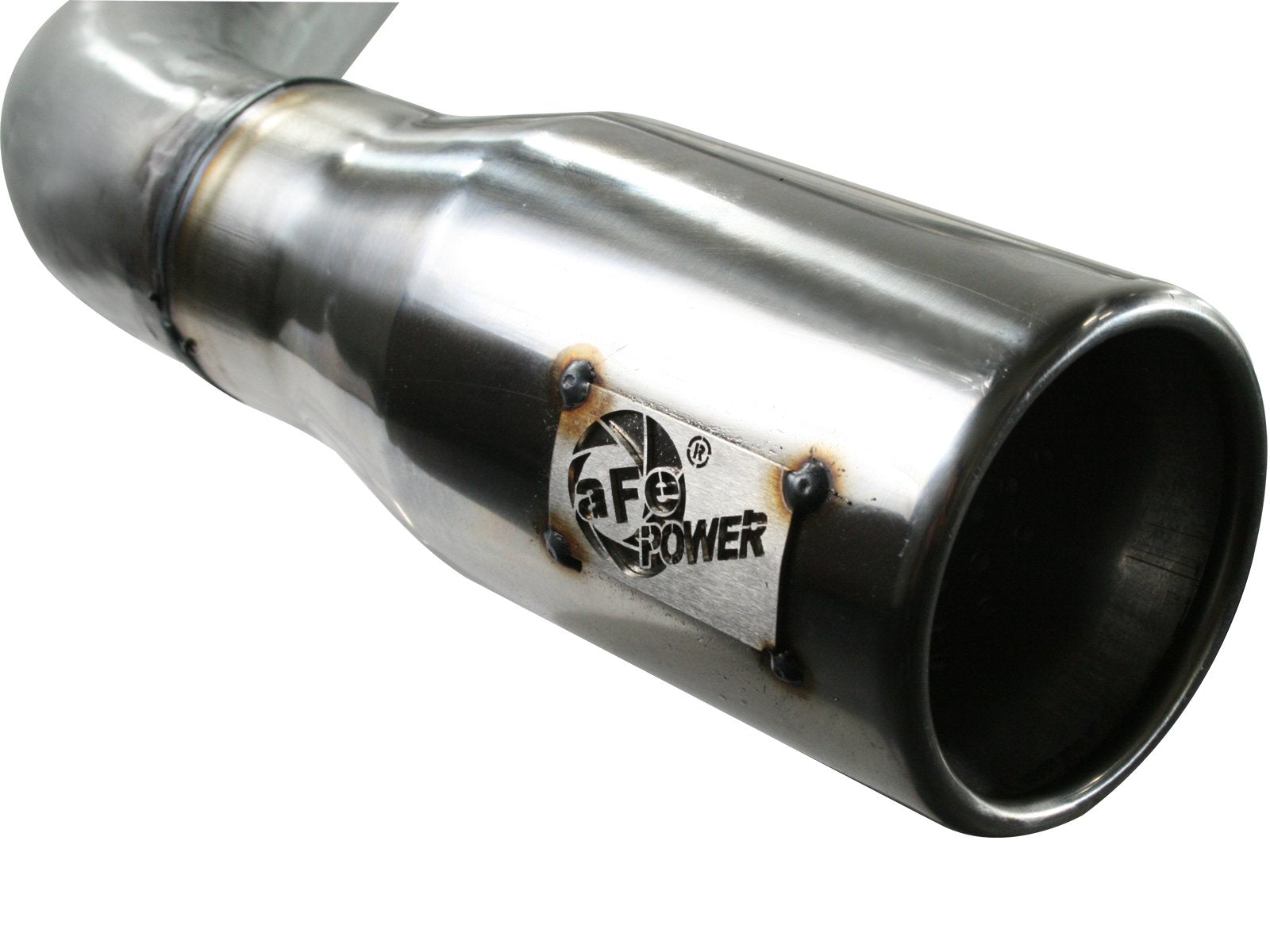 MACH Force XP aFe 49-43042 2.5" Stainless Steel Cat-Back Exhaust System with Polished Tip for Ford Ranger L4-2.3L DOHC