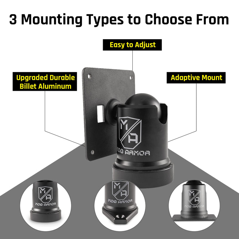 Maxx Mount Mob Armor Fits Devices with a 75mm VESA Plate Attachment, Tablet VESA Mount with Solid Base,75mm Maxx Direct, Stand for Permanent Mounting Locations