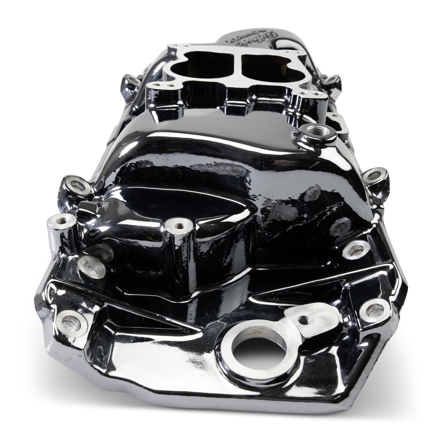 Edelbrock - BB CHEVY 396-454 OVAL PORT, INTAKE MANIFOLD, PERFORMER, BLACK PLASMA COATED (2161-BP)