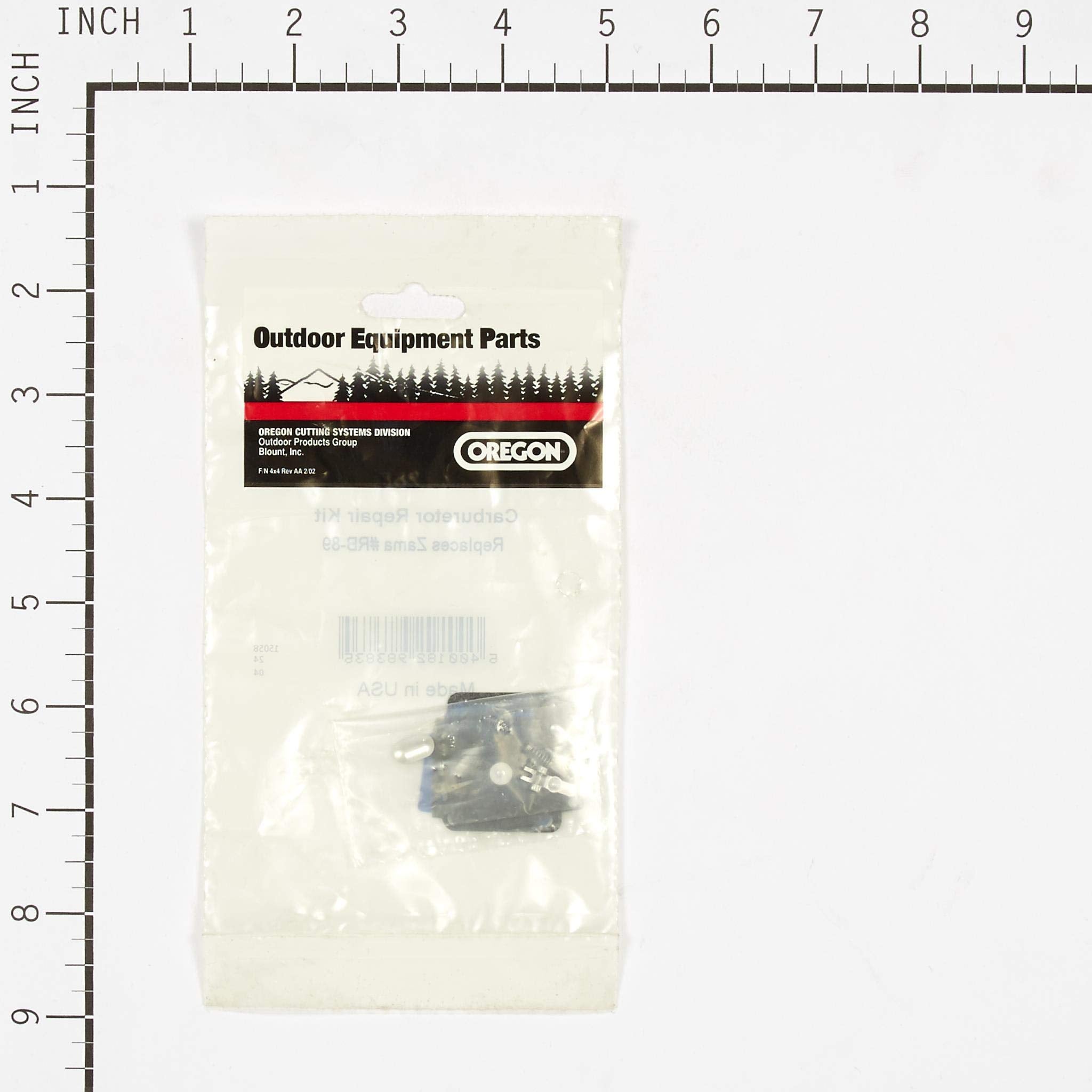 CARB KIT Oregon, ZAMA RB-89[567] Part Number 49-288
