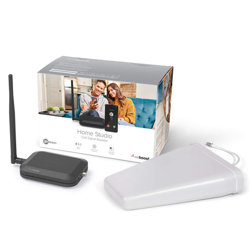 Home Studio weBoost - Cell Phone Signal Booster | Boosts 4G LTE & 5G for all U.S. & Canadian Networks - Verizon, AT&T, T-Mobile & more | Made in the U.S. | FCC Approved (model 470166)