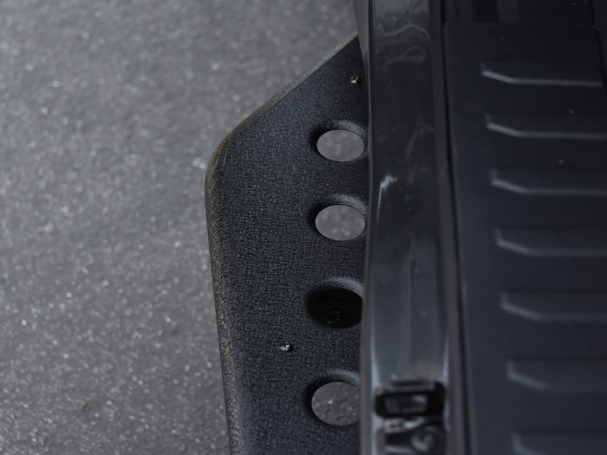RS Series Armordillo Running Boards|Compatible with 2007-2018 Chevy Silverado/GMC Sierra 1500 2500 3500 Double (Extended) Cab|8702734|Textured Black|Side Step Bars