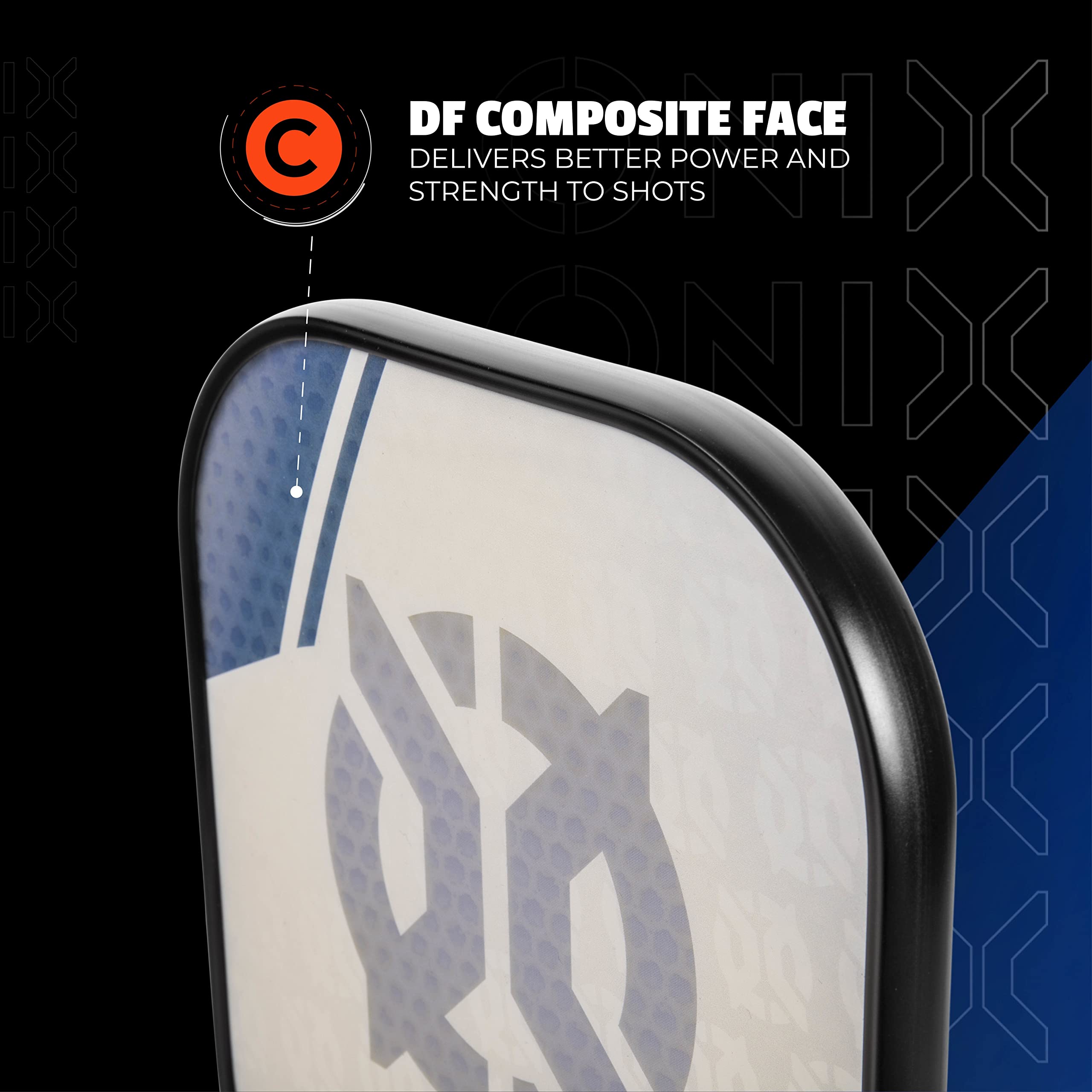 ONIX Evoke Premier Pickleball Paddle Designed by Pro Professional Tournament Players Impact Shape