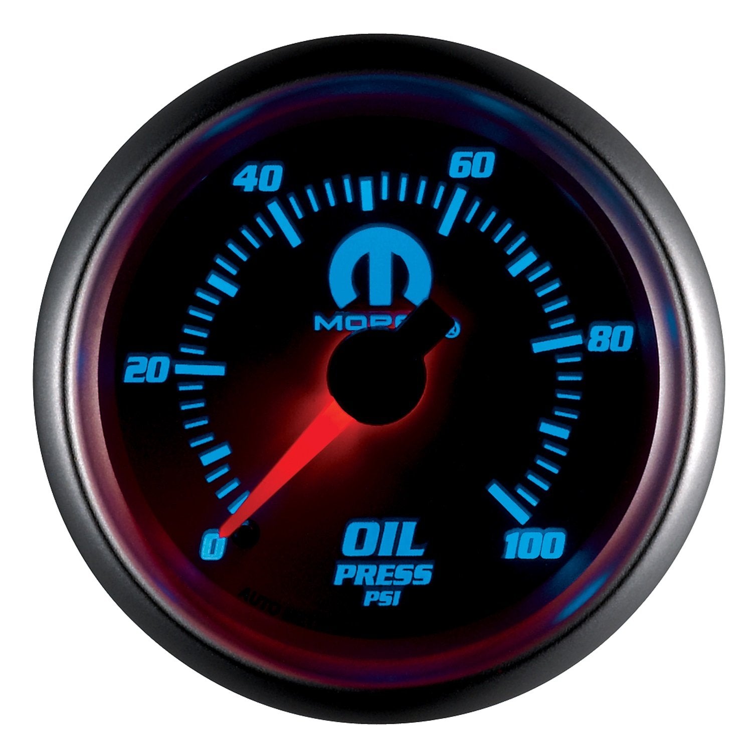 MOPAR Auto Meter 880028 Mechanical Oil Pressure Gauge