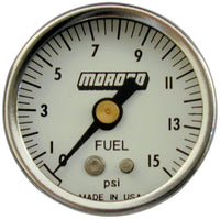 Fuel Pressure Gauge Moroso 65374, 0-100 PSI