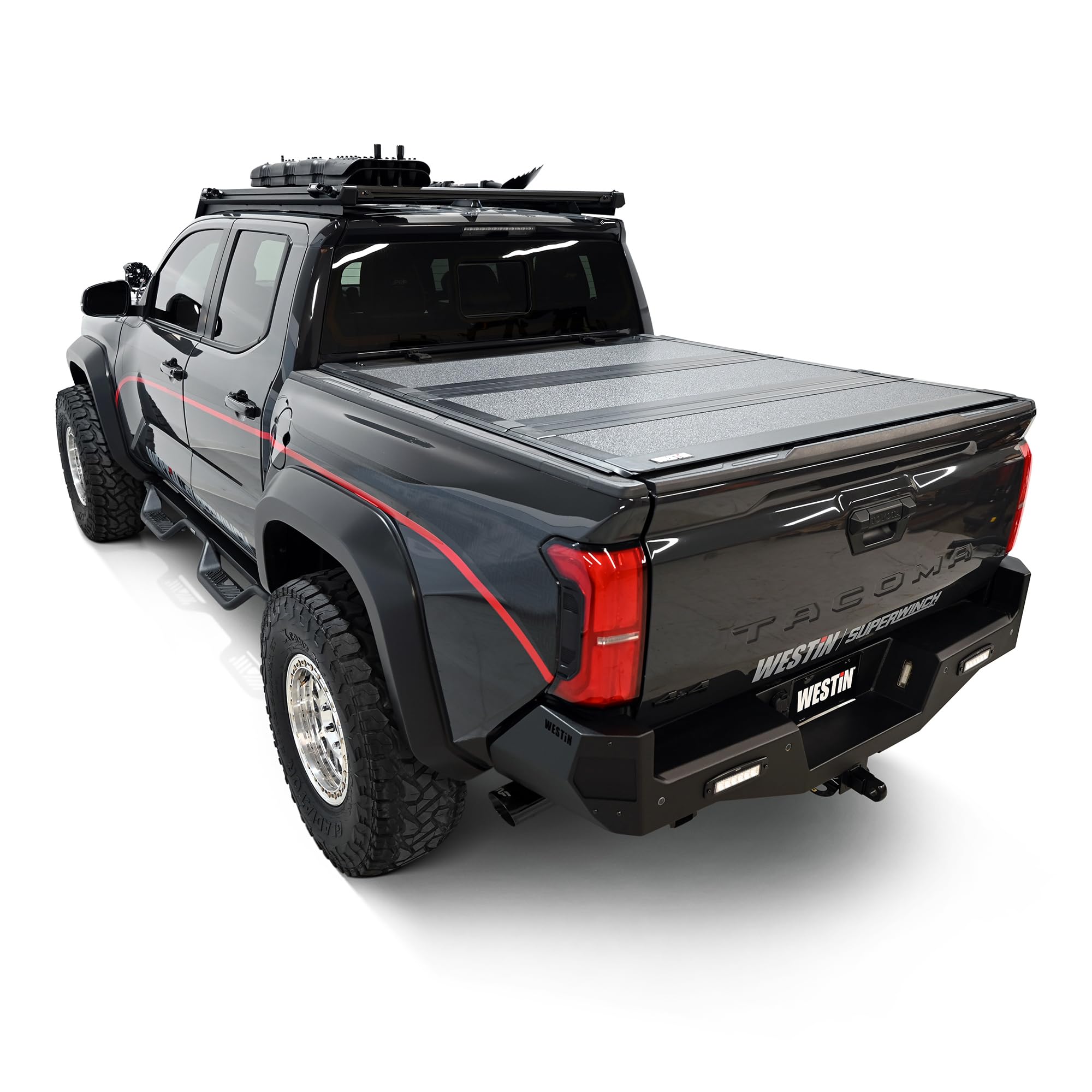 Westin Hard Tri-Fold Tonneau Cover 19-42785 Fits 2024-25 Toyota Tacoma 2WD/4WD 5' Bed