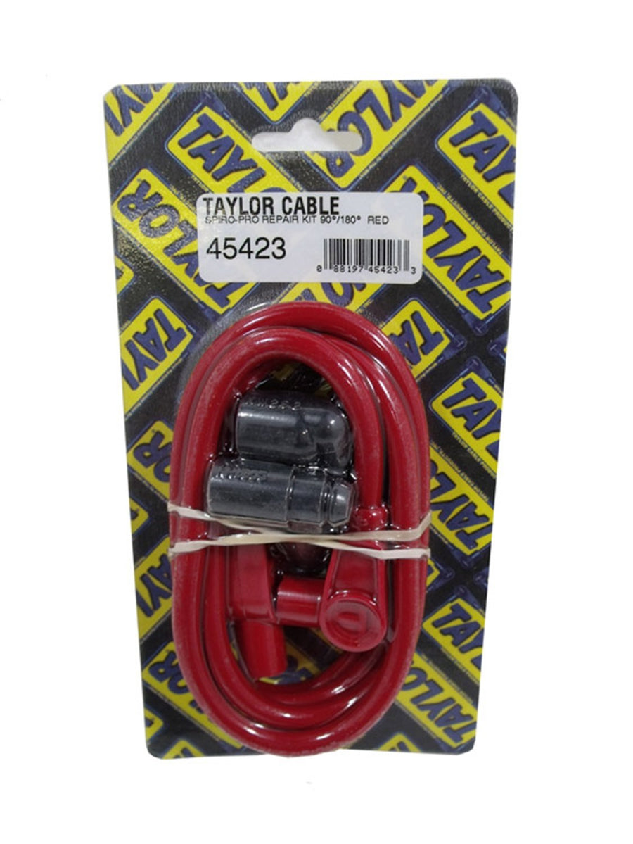 Taylor Cable Spiro-Pro 45423 Spiro-Wound Core Spark Plug Repair Kit Red 8mm