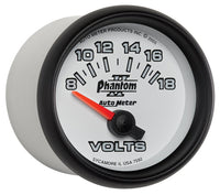 AUTO METER Phantom II 7592 Voltmeter, 2.3125 in.