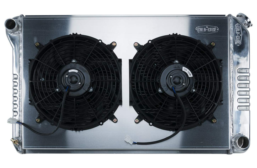70-81 Camaro Radiator and COLD - CASE 12in Fan Kit MT