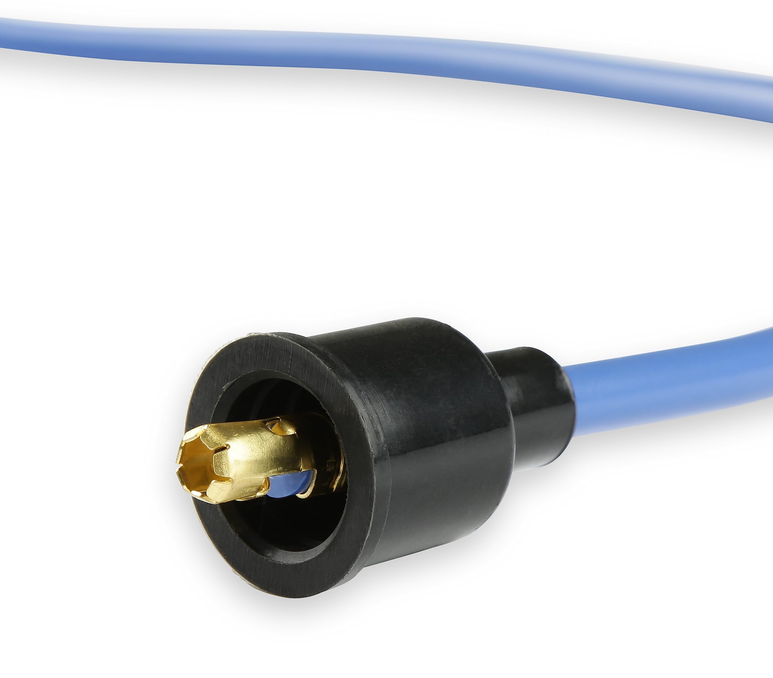 Spark Plug Wire Set ACCEL 4039B - Super Stock Copper Core 8mm - 90 Deg. Boots - Blue