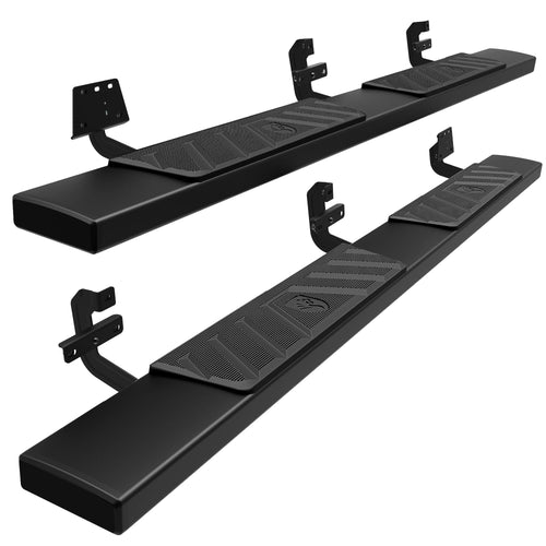 6" Tyger Auto Riser Running Boards Compatible with 2019-2026 Ram 1500 (Not Fit 19-24 Classic) | Crew Cab | TG-RS6D60208 | Side Step Rails Nerf Bars