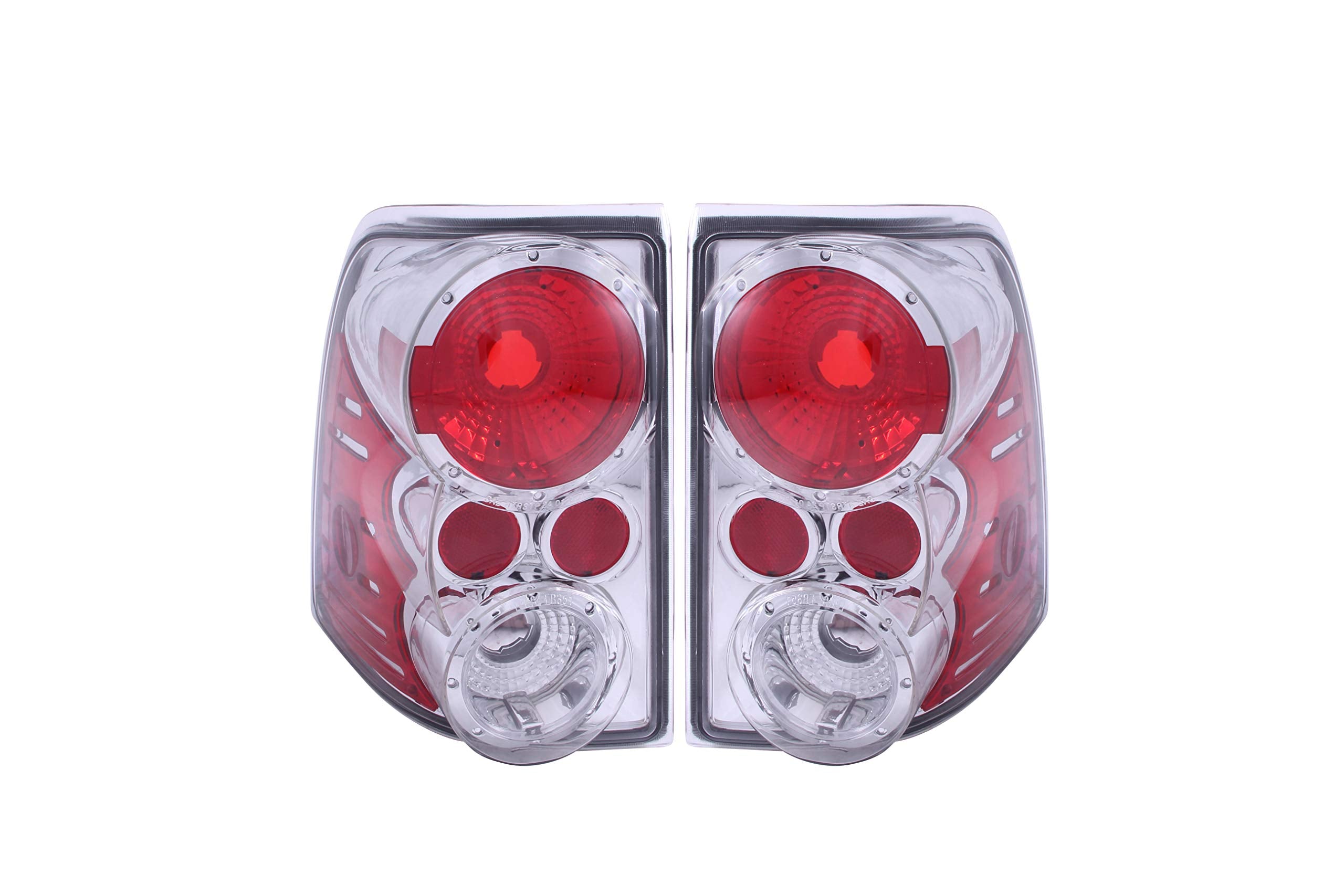 Ford Explorer Anzo USA 211079 Chrome Tail Light Assembly - (Sold in Pairs)