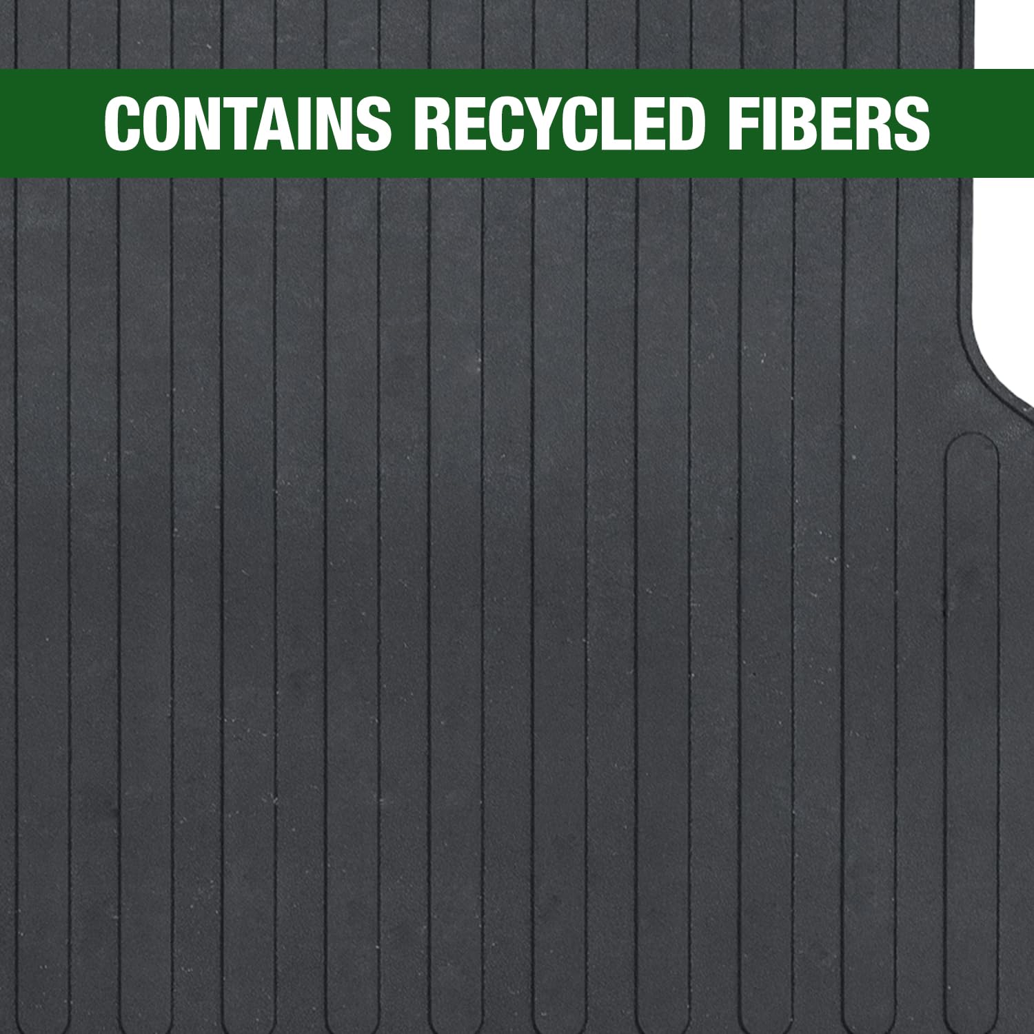 Rubber All-Weather Truck Bed Mat, 4ft 5in – Slip-Resistant Tailgate Flooring for Ford Maverick 2022+, Easy Clean Cargo Liner for Ford Maverick, Scratch Resistant, 100% Recycled Rubber, Made in The USA