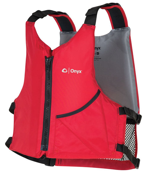 Red ONYX Oversize Universal Paddle Kayak Life Vest
