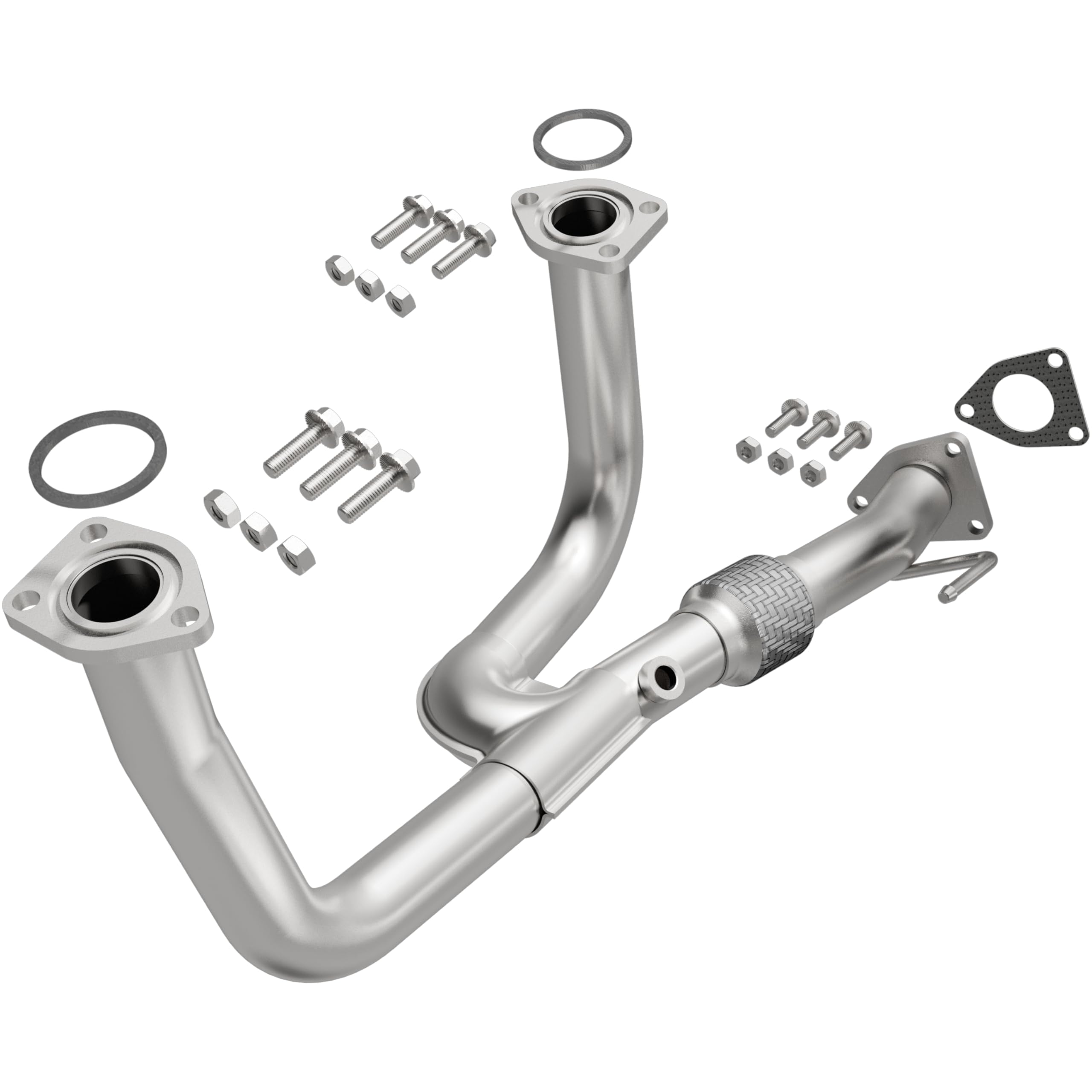 Replacement BRExhaust Front Pipe Kit 107-0082: Direct-Fit, Compatible with 99-04 Odyssey 3.5L