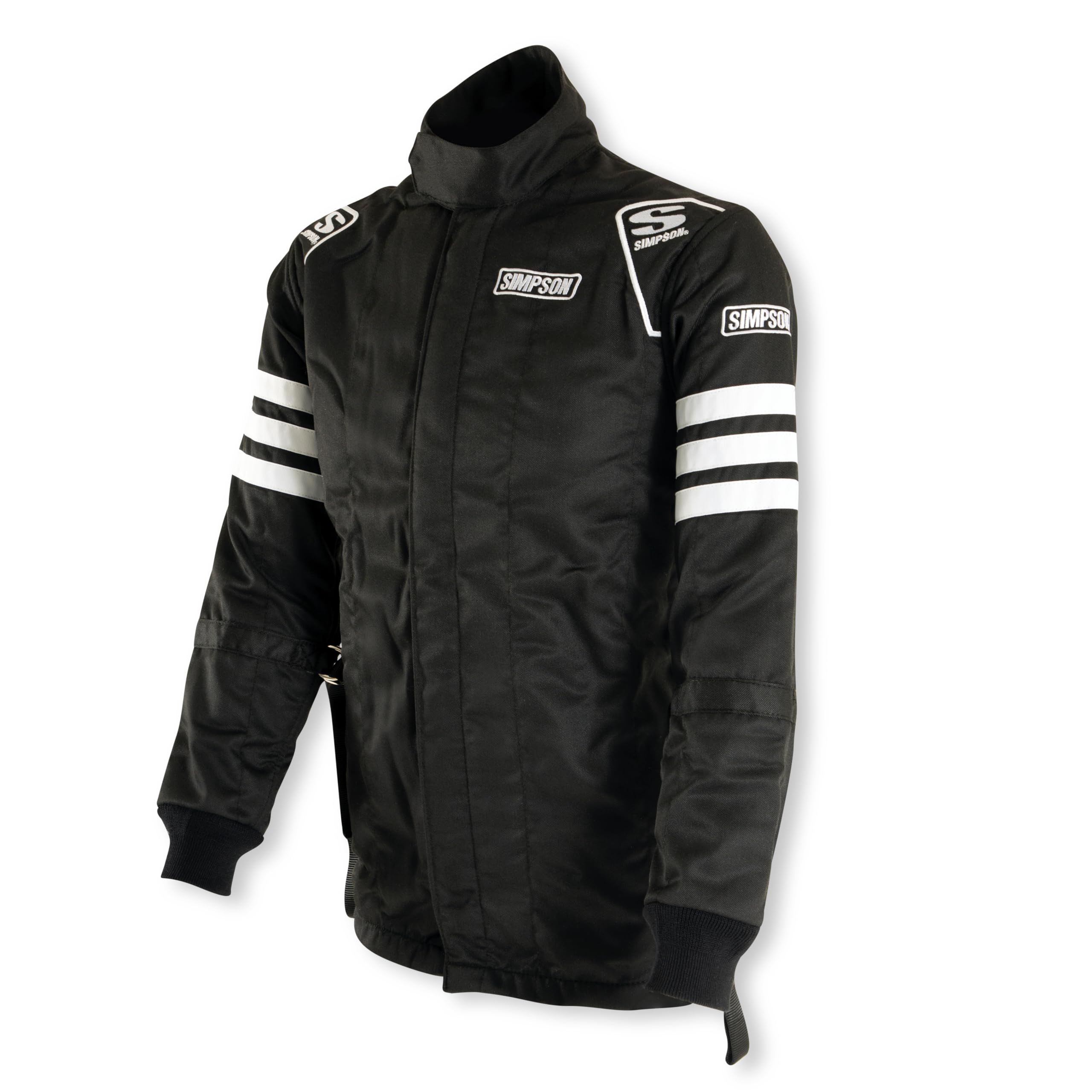 Simpson Racing C402214 Classic Jacket Racing SFI 5 Medium - Arm Restraint -Black