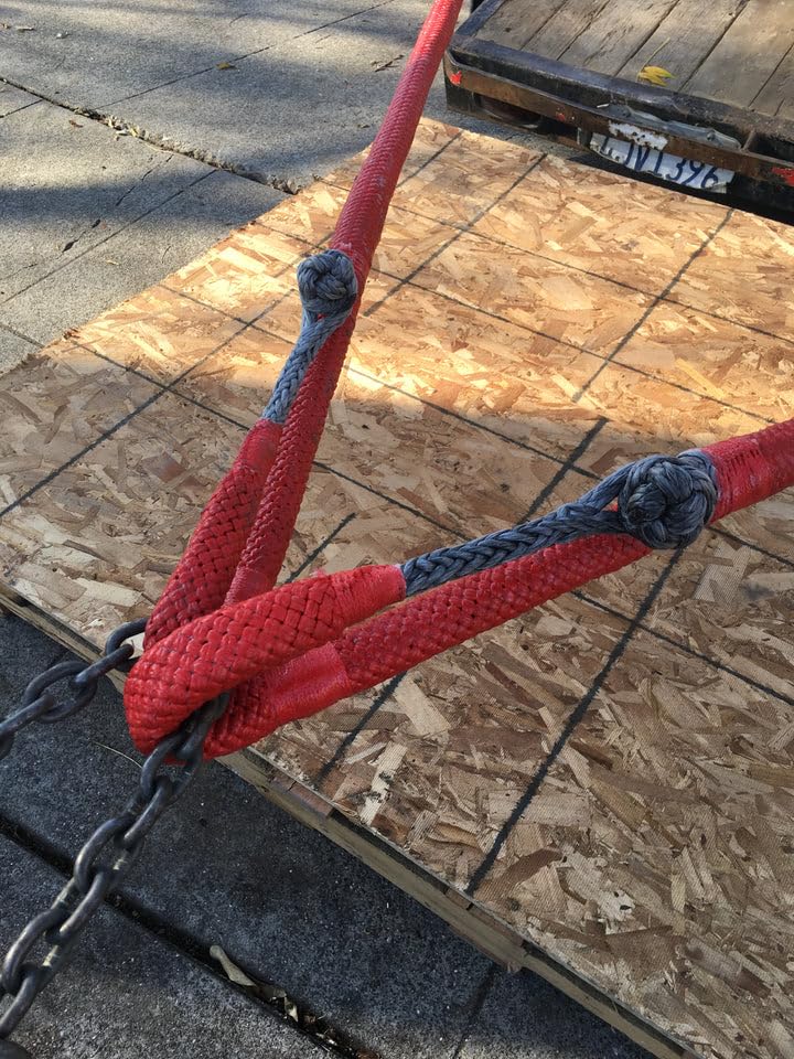 Open Loop Zeus Recovery Rope – 1 1/4" x 30' | 52,500 lbs. Rating | Kinetic Energy Rope with Soft Shackle Technology