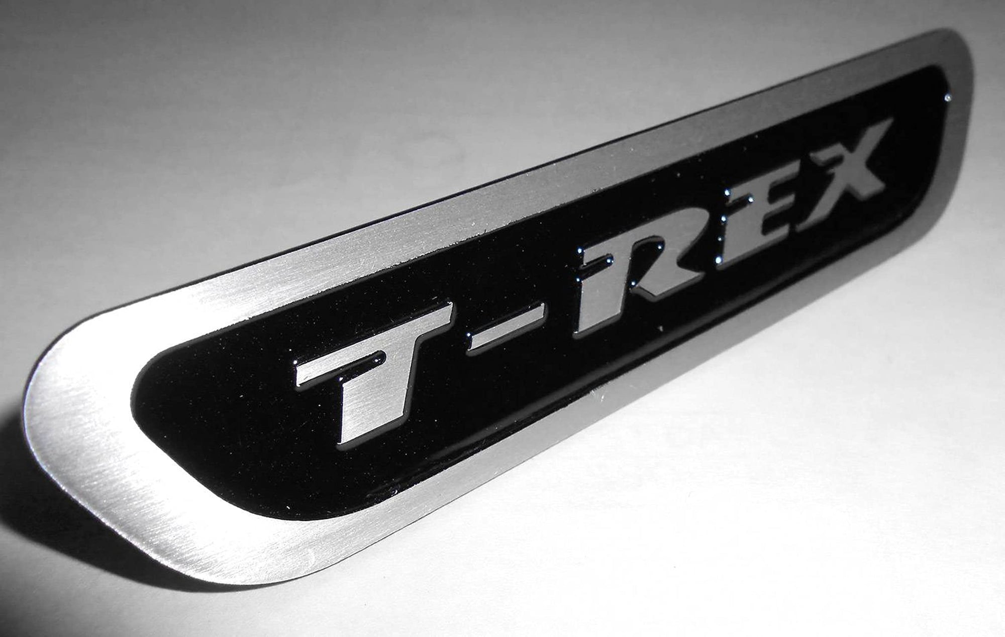 Black T-Rex Grilles Logo, 1 Pc, Bolt-On, - PN #L1016, Universal