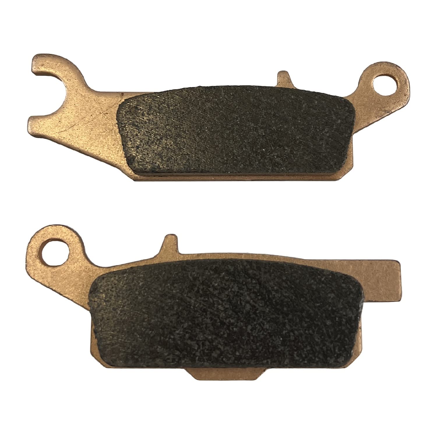 Demon Rear Powersports Sintered Brake Pads for Yamaha Grizzly 550/700, Sintered Metallic Material Better Grip, Reduced Brake Fade, Instant Braking, Long Life (See Fitment Details in Description)
