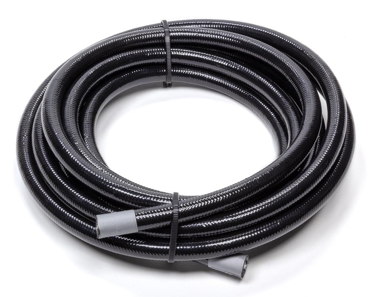 15ft FRAGOLA #10 PTFE Hose w/Black Cover