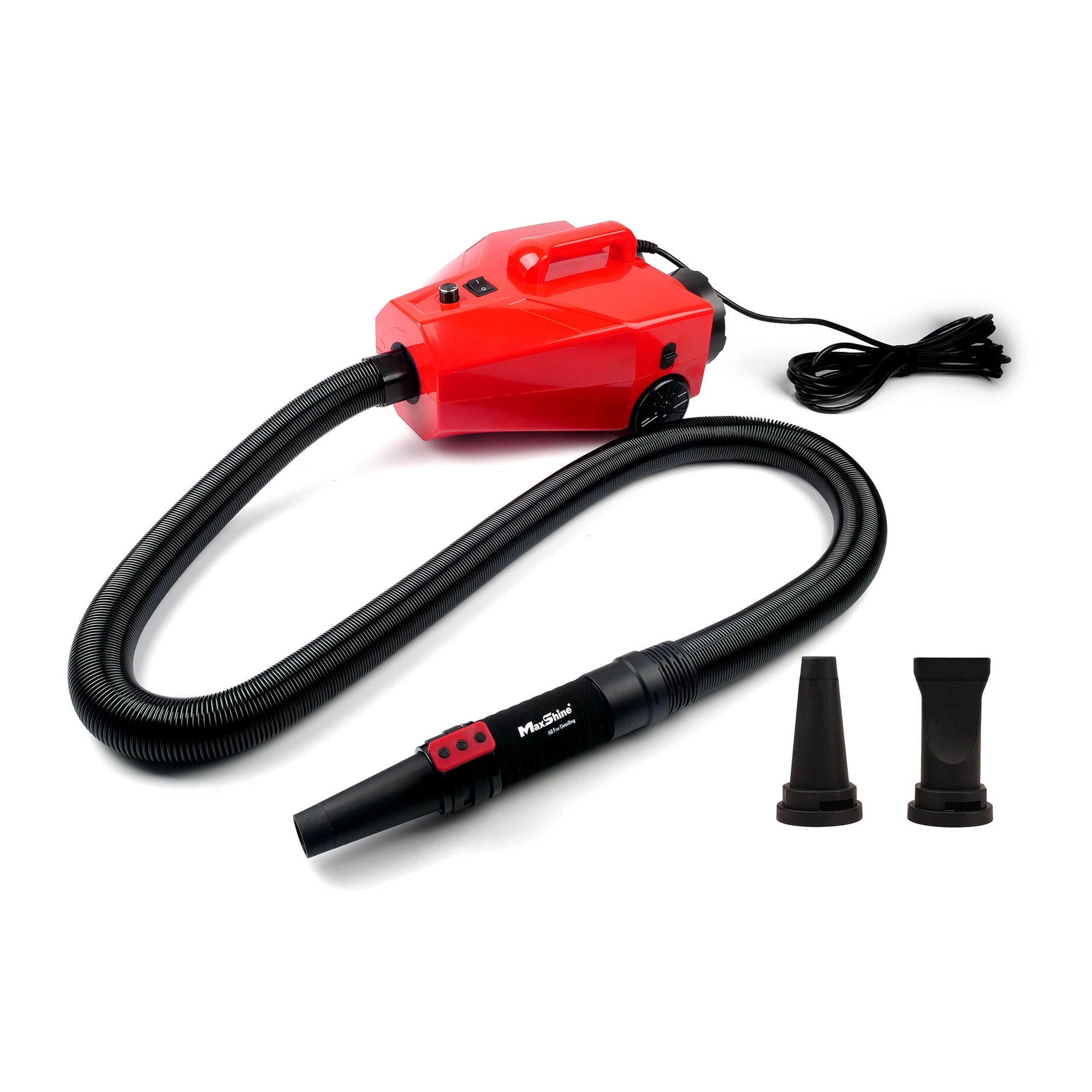 Maxshine Touchless Car Dryer Double Motor – Powerful Twin Motors for Scratch-Free, Streak-Free Auto Drying, Prevents Water Spots & Corrosion (Remote Control)