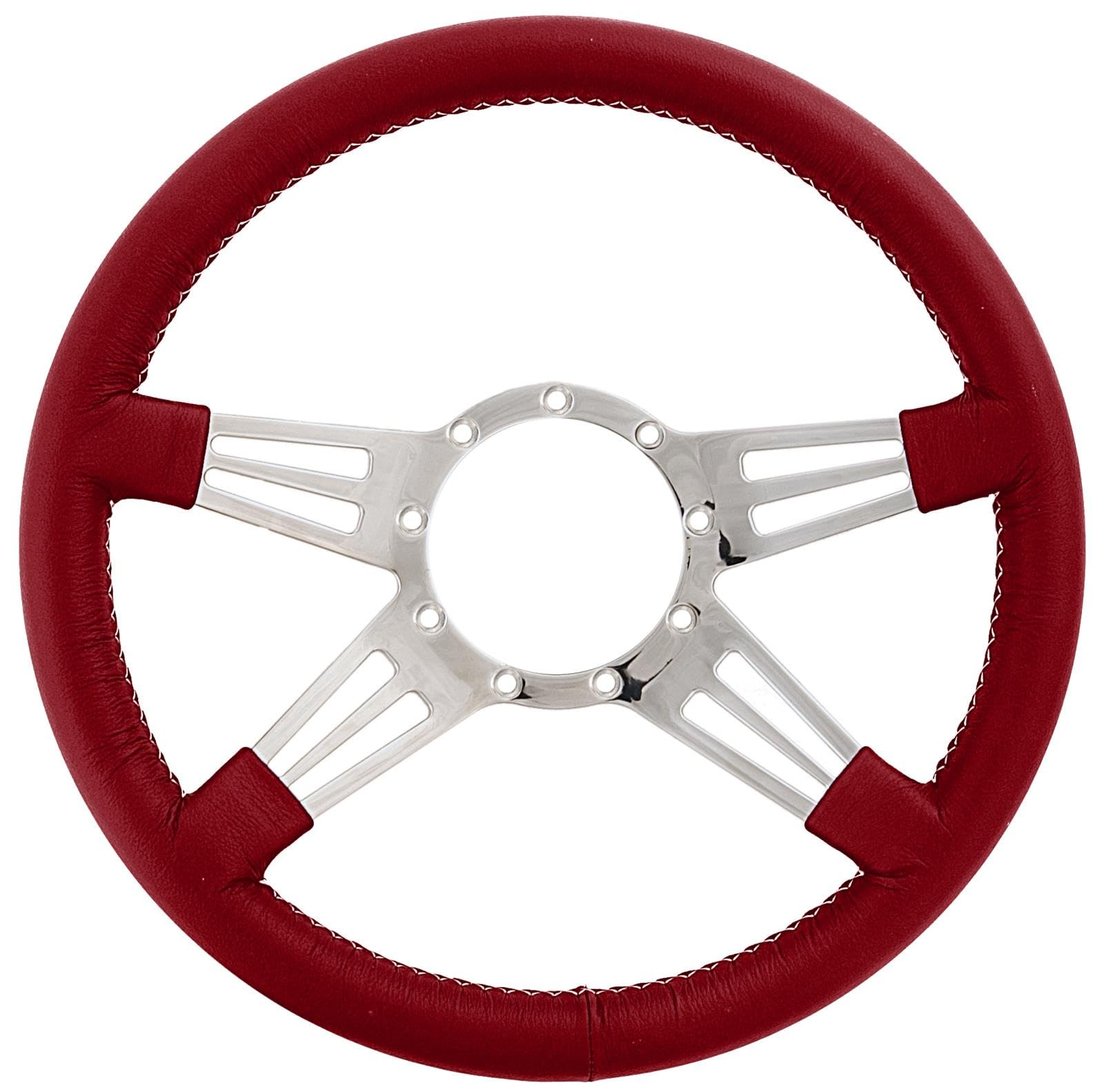 Mark 9 Lecarra 96212 Double Slot Polished Standard Grip Bright Red