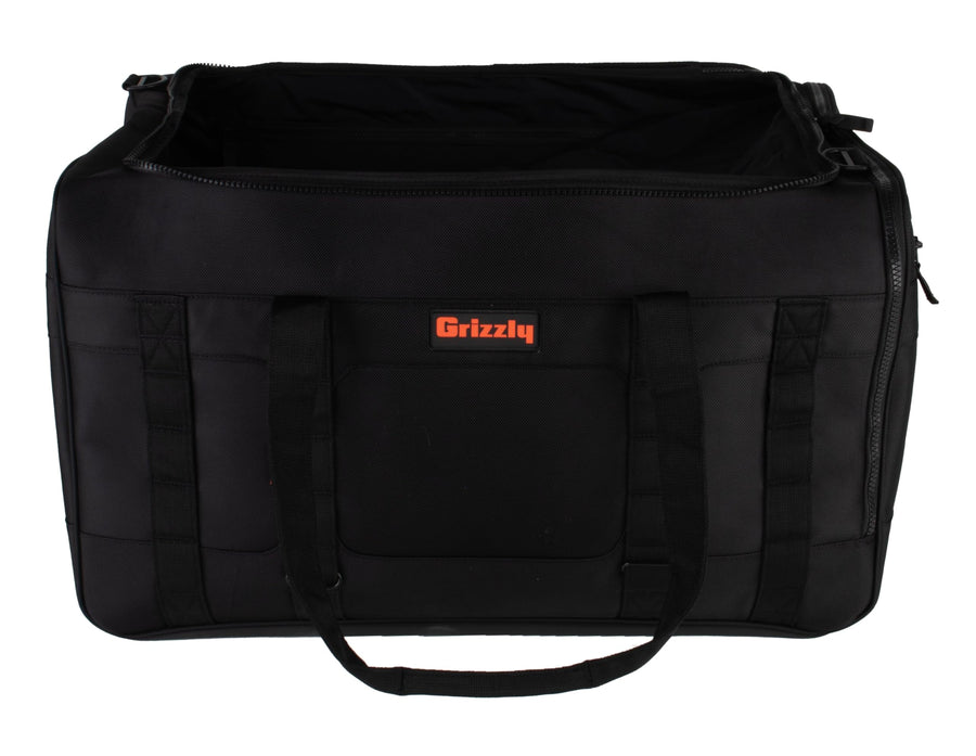 Duffle Grizzly 100 | Heavy-Duty Construction | Water Resistant Base | 100L Capacity | Large Storage Pocket | Blackout
