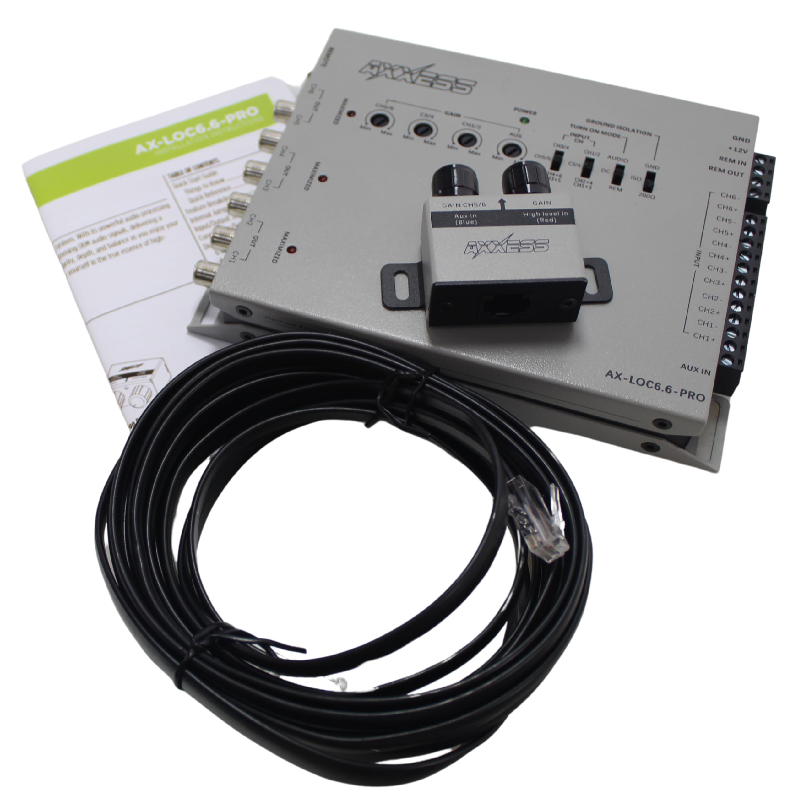 6-Channel Metra Brands LOC with Summing Processor