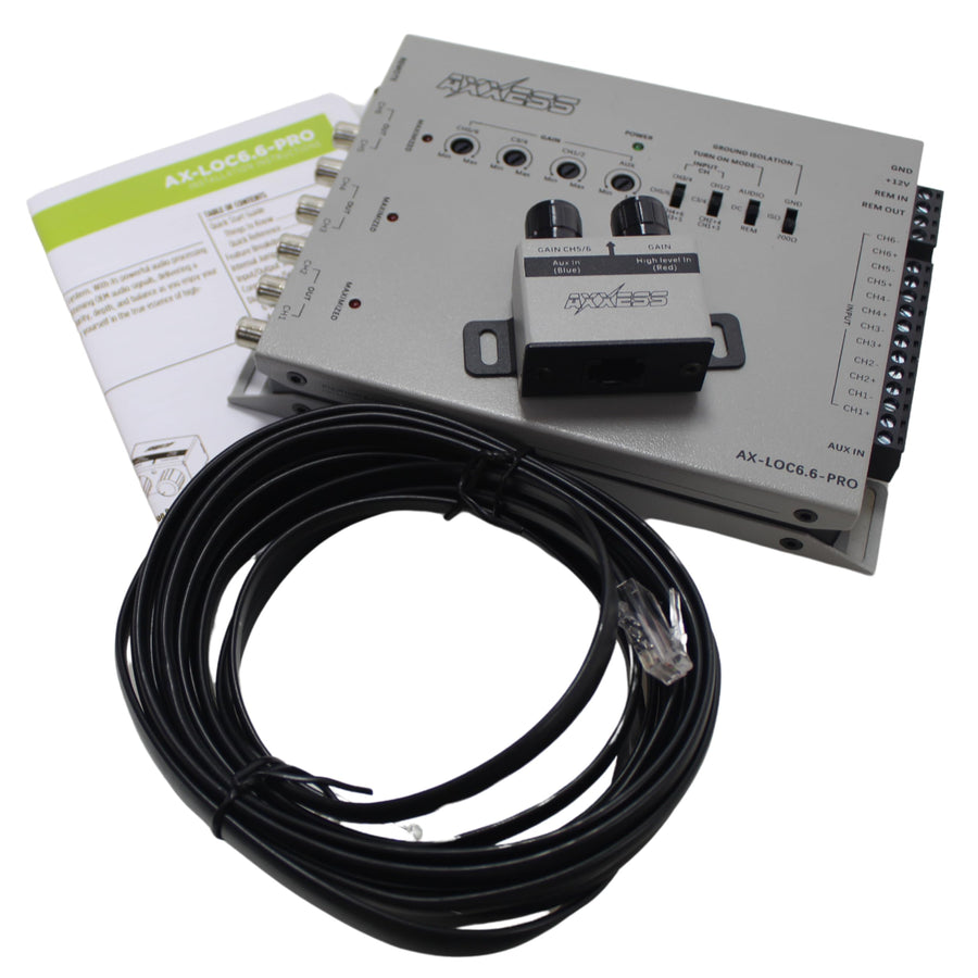 6-Channel Metra Brands LOC with Summing Processor