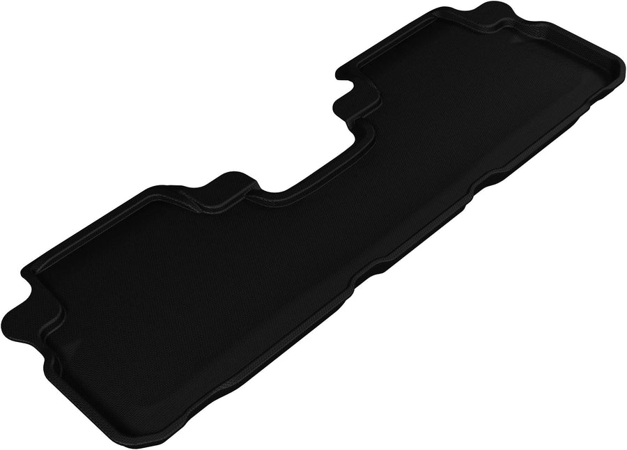 3D MAXpider - Second Row L1TY15021509 Custom Fit All-Weather Floor Mat for Select Toyota Highlander Models - Kagu Rubber (Black)