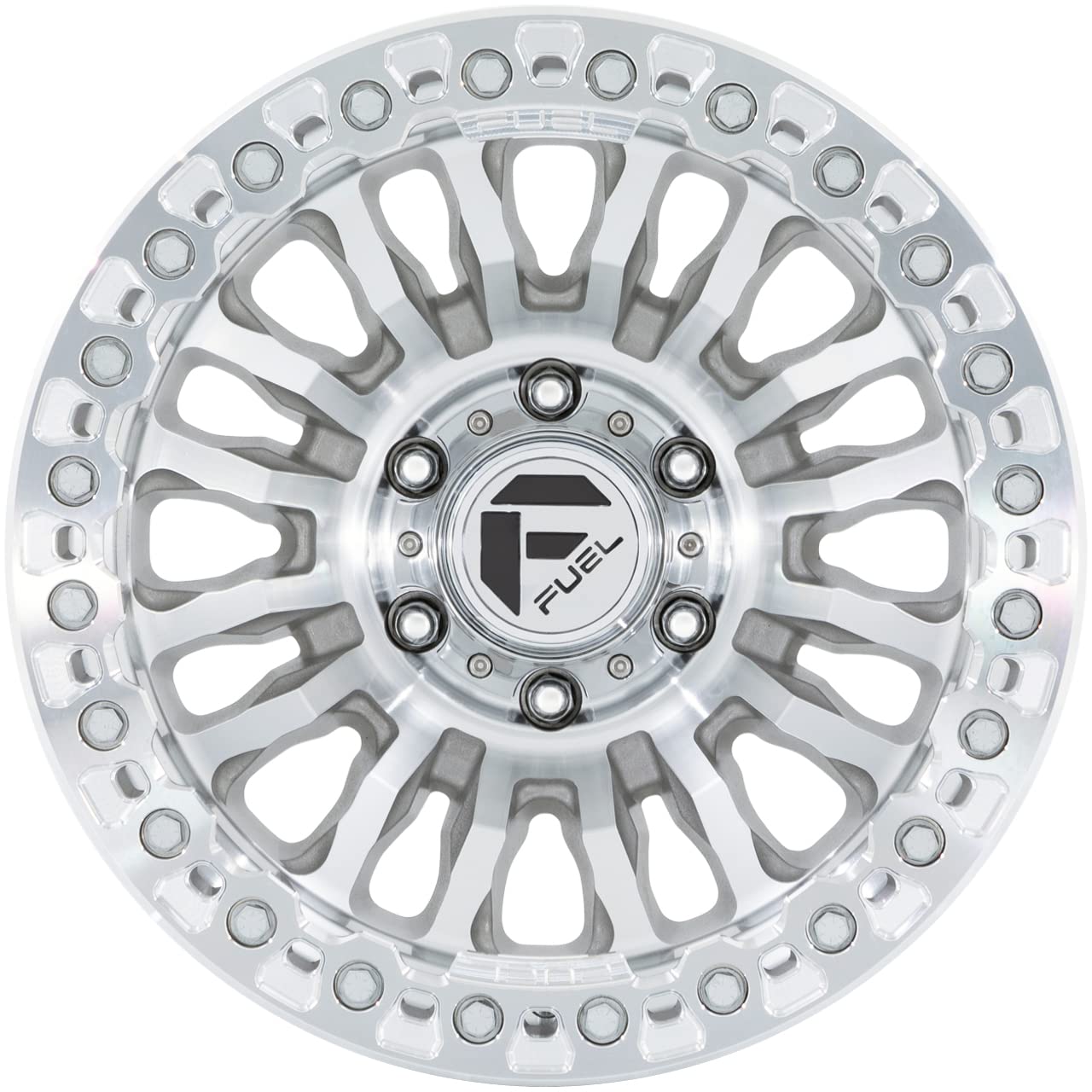 FUEL OFF-ROAD FC125 BEADLOCK RINCON 17X9 5X5.0 3.5-38mm CAST & MACHINED - FC125DX17905038N