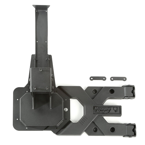 Heavy Duty Rugged Ridge HD Tire Carrier Kit | Black, | 11546.50 | Fits 2007-2018 Jeep Wrangler JK