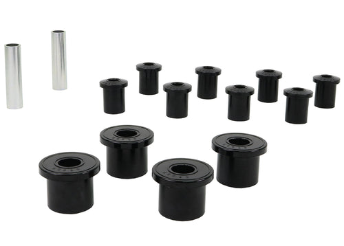 Black Nolathane REV161.0000 Leaf Spring and Shackle Bushing (Rear)